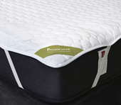 Diamonds Quilted Mattress Protector - Corner Straps